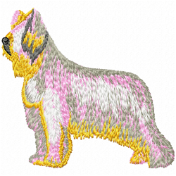 Dogs Embroidery Design 4 Dogs Embroidery Design 4